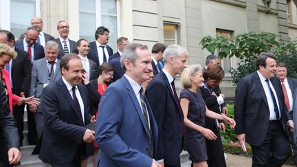 Le groupe des "constructifs" à l'Assemblée&nbsp;nationale est coprésidé par Franck Riester (LR) et Stéphane Demilly (UDI)&nbsp; (MAXPPP)