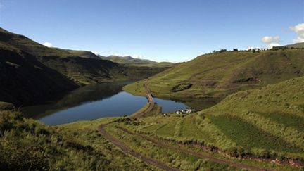 Le Lac du Katse Dam, deuxième plus grand barrage d'Afrique