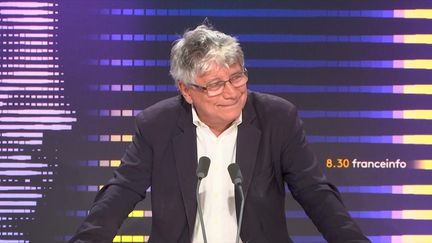 LFI MP for Seine-Saint-Denis and chairman of the finance committee Eric Coquerel, on franceinfo on July 23, 2024. (FRANCEINFO / RADIO FRANCE)