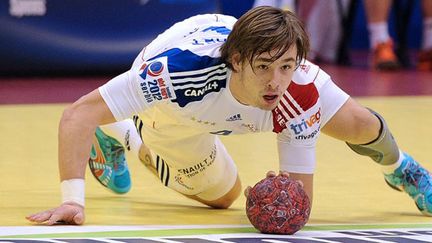 Le handballeur français Xavier Barachet