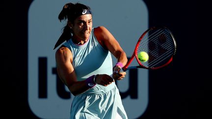 Caroline Garcia était pourtant partie pour créer l'exploit. (MATTHEW STOCKMAN / GETTY IMAGES NORTH AMERICA)