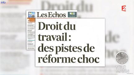 Vers une réforme du droit du travail