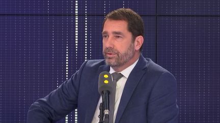 Christophe Castaner était l'invité de franceinfo jeudi 15 mars. (RADIO FRANCE)