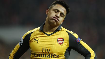 Le joueur d'Arsenal Alexis Sanchez (ODD ANDERSEN / AFP)