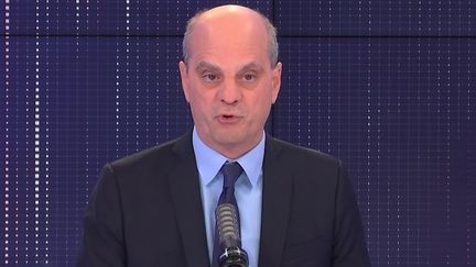 Jean-Michel Blanquer, sur franceinfo, le 1er juillet 2021. (FRANCEINFO / RADIO FRANCE)