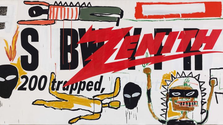 Œuvre commune de Basquiat et Warhol (ZIDOUN-BOSSUYT GALLERY)