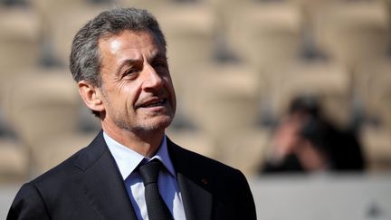 Nicolas Sarkozy en mars 2019. (ARNAUD JOURNOIS / MAXPPP)