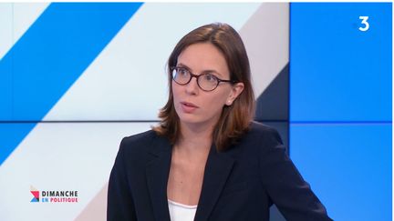 Amélie de Montchalin (CAPTURE D'ECRAN "DIMANCHE EN POLITIQUE" / FRANCE 3)