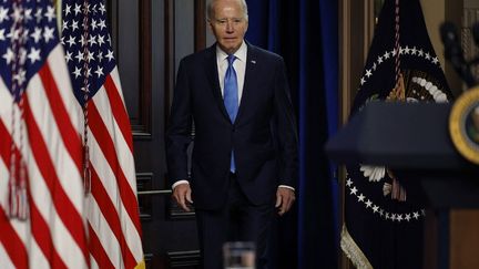 United States President Joe Biden in Washington, December 14, 2023. (CHIP SOMODEVILLA / GETTY IMAGES NORTH AMERICA / AFP)