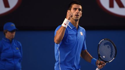 Le joueur serbe Novak Djokovic