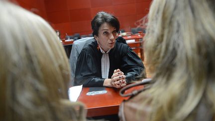 Anne Bouillon, avocate spécialisée dans la défense des femmes victimes de violences&nbsp;au barreau de Nantes. (MARC ROGER / MAXPPP)