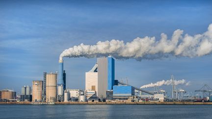 Une centrale à charbon aux Pays-Bas, le 18 octobre 2021. (LEX VAN LIESHOUT FOTOGRAFIE / ANP MAG / AFP)