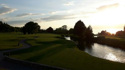 Le parcours de l'Evian Golf Resort (Fabrice Rigobert Radio france)