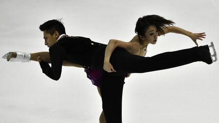 Le couple chinois Sui - Han (SAM YEH / AFP)