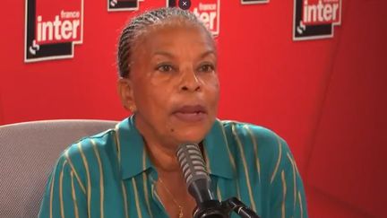 Christiane Taubira, le 16 septembre 2021 sur France Inter. (FRANCEINTER / RADIO FRANCE)