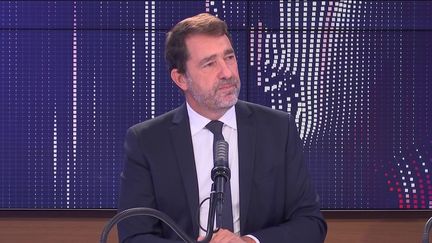 Christophe Castaner, président du groupe La République en marche à l’Assemblée nationale, le 22 septembre 2021 sur franceinfo.
 (FRANCEINFO / RADIO FRANCE)