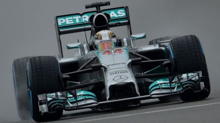 Le pilote britannique Lewis Hamilton