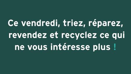 Campagne MAKE FRIDAY GREEN AGAIN sous l'impulsion de la marque Faguo (MAKE FRIDAY GREEN AGAIN)