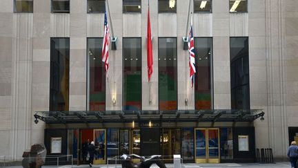 La salle des ventes de Christie's à New York est située au Rockefeller Center. (ERIK PENDZICH/SHUTTERST/SIPA / REX)