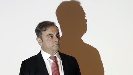 Carlos Ghosn, le 8 janvier 2020, à&nbsp;Beyrouth (Liban).&nbsp; (JOSEPH EID / AFP)