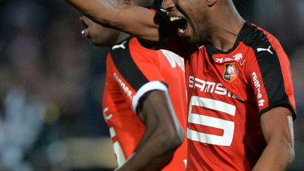 Gelson Fernandes buteur avec Rennes (JEAN-FRANCOIS MONIER / AFP)