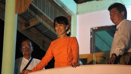 Aung San Suu Kyi dans sa circonscription de Kamu
 (Manon Loizeau)