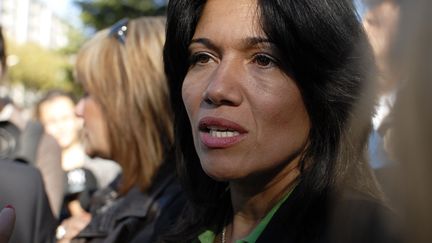 La s&eacute;natrice PS Samia Ghali,&nbsp;le 6 novembre 2013, &agrave; Marseille (Bouches-du-Rh&ocirc;ne). (FREDERIC SEGURAN / CITIZENSIDE / AFP)