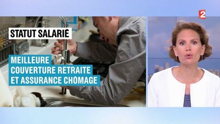 Sur le plateau du 13 heures, Florence Griffond revient sur le travail en famille, avec quelques petits conseils pour les principaux concernés. (FRANCE 2)