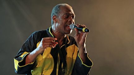 Le chanteur nigérian Femi Kuti en concert (FRANCOIS DESTOC / MAXPPP)