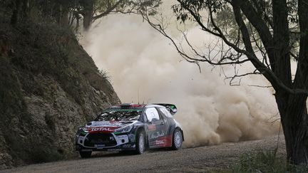 Le Britannique Kris  Meeke (Citroën DS3). (FRANCOIS BAUDIN / AUSTRAL)