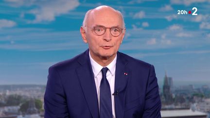 Didier Migaud, ministre de la Justice, invité du "20 Heures" de France 2 lundi 23 septembre