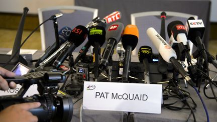 Le monde du vélo attend le verdict (FABRICE COFFRINI / AFP)