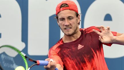 Le joueur français Lucas Pouille