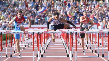 Sergey Shubenkov avait dominé Pascal Martinot-Lagarde lors de l'Euro par équipes en 2015 (STEPHANE KEMPINAIRE / STEPHANE KEMPINAIRE)