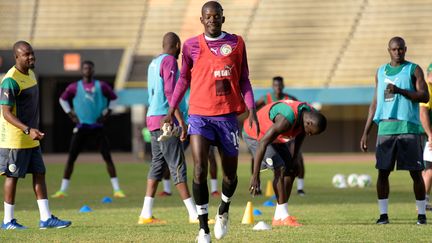 Le gardien sénégalais Khadim N'Diaye. (SEYLLOU / AFP)