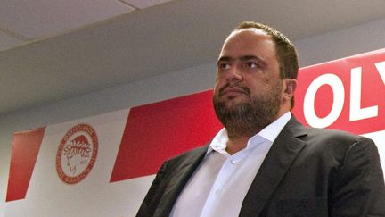 Evangelos Marinakis, le patron d'Olympiakos (ANDRES MOURENZA / MAXPPP)