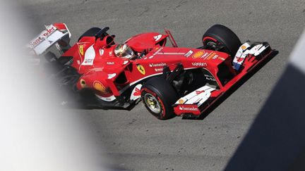 Fernando Alonso (Ferrari) (ALEXANDER KLEIN / AFP)