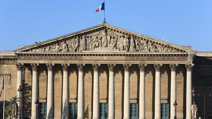 Le Palais-Bourbon, o&ugrave; si&egrave;ge l'Assembl&eacute;e nationale &agrave; Paris. (ESCUDERO PATRICK / HEMIS.FR)