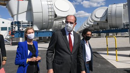 Le Premier ministre Jean Castex, le 28 août 2021 à Saint-Nazaire (Loire-Atlantique).
 (MAXPPP)