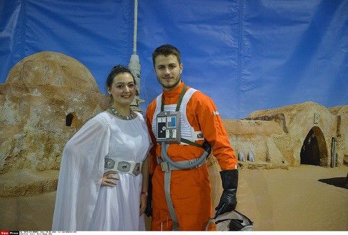 Princesse Leia de "Starwars"
 (ISA HARSIN/SIPA)