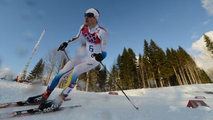 Plein soleil sur les JO avec le Suédois Teodor Peterson (KIRILL KUDRYAVTSEV / AFP)