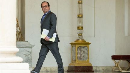 &nbsp; (François Hollande préside un "séminaire de travail" à l'Elysée afin de préparer 2016 © MaxPPP)