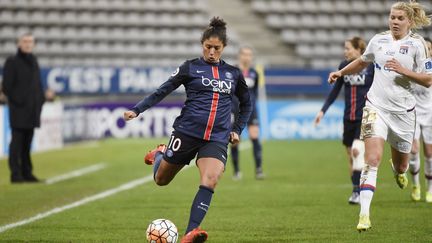 Cristiane, l'attaquant brésilienne du Paris Saint-Germain.  (JEAN MARIE HERVIO / DPPI MEDIA)