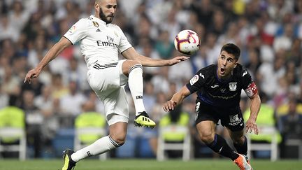 Karim Benzema virevoltant (GABRIEL BOUYS / AFP)