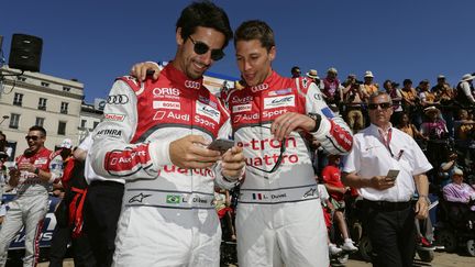 Lucas di Grassi et Loïc Duval 