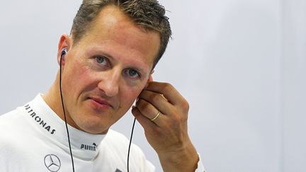 Michael Schumacher a été victime d'un accident de ski, à Méribel en Savoie, le 29 décembre 2013. (DIEGO AZUBEL / EPA FILES)