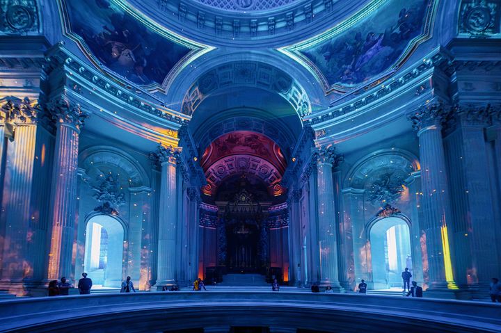 Spectacle Aura au Dôme des Invalides à Paris, 2023 (AURA)