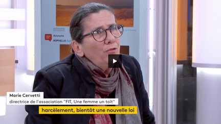 Marie Cervetti, membre du Haut Conseil pour l'égalité entre les femmes et les hommes et directrice de l'association Fit, une femme, un toît