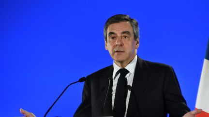 François Fillon, le 11 avril 2017 à Marseille. (GERARD BOTTINO / CROWDSPARK / AFP)