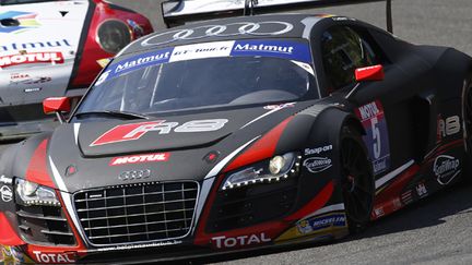 La Audi R8 LMS sur le circuit de Spa-Francorchamps (FLORENT GOODEN / DPPI MEDIA)